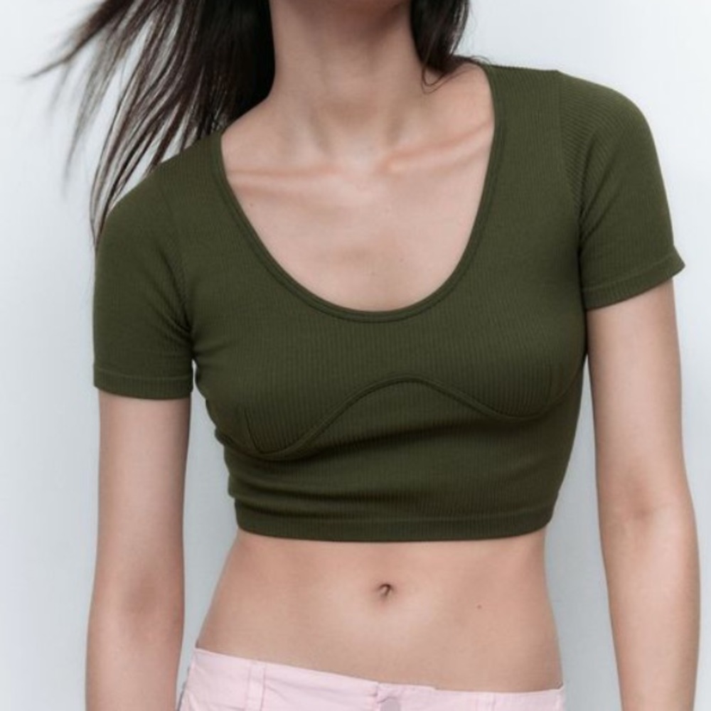 Zara seamless top